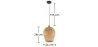 Bambus-Deckenlampe - Boho-Bali-Design-Pendelleuchte - Gina image 7