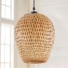 Bambus-Deckenlampe - Boho-Bali-Design-Pendelleuchte - Gina image 7