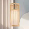 Deckenlampe aus Bambus - Pendelleuchte im Boho-Bali-Stil - Lawan image 7