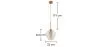 Kristall-Deckenlampe - Diamant-Design-Pendelleuchte - Alon image 7