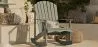 Outdoor-Stuhl mit Armlehnen - Gartenstuhl - Adirondack - Holzschaukelstuhl - Adirondack image 7