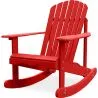 Outdoor-Stuhl mit Armlehnen - Gartenstuhl - Adirondack - Holzschaukelstuhl - Adirondack image 7