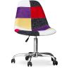 Bürostuhl mit Rollen - Schreibtischstuhl - Bezug aus Patchwork - Tessa image 7