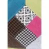 Bürostuhl mit Rollen - Schreibtischstuhl - Bezug aus Patchwork - Simona  image 7