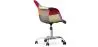 Bürostuhl mit Armlehnen - Schreibtischstuhl mit Rollen - Bezogen mit Patchwork - Ray image 7