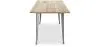 Rechteckiger Esstisch - Industriedesign - Holz - Troy image 7