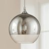 Design-Kugel-Deckenlampe - Pendelleuchte aus verchromtem Metall - Speculum image 7