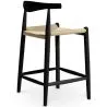 Boho Bali Design Hocker aus Holz - 65cm - Elb image 7