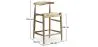 Boho Bali Design Hocker aus Holz - 65cm - Elb image 7