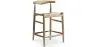 Boho Bali Design Hocker aus Holz - 65cm - Elb image 7