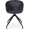 Bürostuhl mit Armlehnen - Schwarzer Design-Schreibtischstuhl - Jodie image 7
