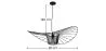 Deckenlampe - Hängeleuchte Pamela Design - 80cm - Vertical image 7