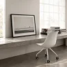 Bürostuhl mit Rädern - Weißer Schreibtischstuhl - Canva image 7