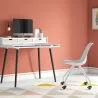 Bürostuhl mit Rädern - Weißer Schreibtischstuhl - Canva image 7
