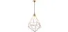 Retro-Deckenlampe - Geometrische Pendelleuchte - Yak image 7
