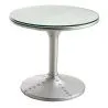 Runder Couchtisch - Beistelltisch im Luftfahrt-Design - Metall - Tulip image 7