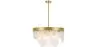 Deckenlampe mit Kristallscheiben - Design-Pendelleuchte - Luna image 7