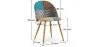 Gepolsterter Esszimmerstuhl mit Patchwork - Skandinavischer Stil - Patty image 7