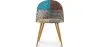 Gepolsterter Esszimmerstuhl mit Patchwork - Skandinavischer Stil - Patty image 7