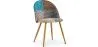 Gepolsterter Esszimmerstuhl mit Patchwork - Skandinavischer Stil - Patty image 7