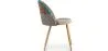 Gepolsterter Esszimmerstuhl mit Patchwork - Skandinavischer Stil - Patty image 7