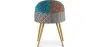 Gepolsterter Esszimmerstuhl mit Patchwork - Skandinavischer Stil - Patty image 7