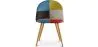 Gepolsterter Esszimmerstuhl mit Patchwork - Skandinavischer Stil - Simona image 7