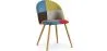 Gepolsterter Esszimmerstuhl mit Patchwork - Skandinavischer Stil - Simona image 7