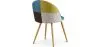 Gepolsterter Esszimmerstuhl mit Patchwork - Skandinavischer Stil - Simona image 7