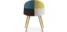 Gepolsterter Esszimmerstuhl mit Patchwork - Skandinavischer Stil - Simona image 7