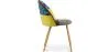 Gepolsterter Esszimmerstuhl mit Patchwork - Skandinavischer Stil - Ray image 7