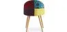 Gepolsterter Esszimmerstuhl mit Patchwork - Skandinavischer Stil - Ray image 7