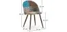 Gepolsterter Esszimmerstuhl mit Patchwork - Skandinavischer Stil - Patty image 7
