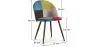 Gepolsterter Esszimmerstuhl mit Patchwork - Skandinavischer Stil - Simona image 7