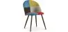 Gepolsterter Esszimmerstuhl mit Patchwork - Skandinavischer Stil - Simona image 7