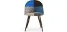 Gepolsterter Esszimmerstuhl mit Patchwork - Skandinavischer Stil - Pixi image 7