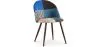 Gepolsterter Esszimmerstuhl mit Patchwork - Skandinavischer Stil - Pixi image 7