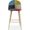 Gepolsterter Hocker im Patchwork-Stil - Skandinavischer Stil - Evelyne image 7