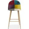 Gepolsterter Hocker im Patchwork-Stil - Skandinavischer Stil - Evelyne image 7