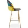 Gepolsterter Hocker im Patchwork-Stil - Skandinavischer Stil - Evelyne image 7