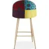 Gepolsterter Hocker im Patchwork-Stil - Skandinavischer Stil - Evelyne image 7
