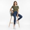 Patchwork-Polsterhocker - Skandinavischer Stil - Schwarz und Weiß - Evelyne image 7