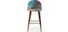 Gepolsterter Hocker im Patchwork-Stil - Skandinavischer Stil - Patty image 7