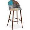 Gepolsterter Hocker im Patchwork-Stil - Skandinavischer Stil - Patty image 7