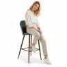 Gepolsterter Hocker im Patchwork-Stil - Skandinavischer Stil - Simona image 7