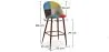 Gepolsterter Hocker im Patchwork-Stil - Skandinavischer Stil - Simona image 7