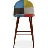 Gepolsterter Hocker im Patchwork-Stil - Skandinavischer Stil - Simona image 7