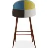 Gepolsterter Hocker im Patchwork-Stil - Skandinavischer Stil - Simona image 7