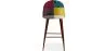 Gepolsterter Hocker im Patchwork-Stil - Skandinavischer Stil - Ray image 7