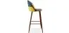 Gepolsterter Hocker im Patchwork-Stil - Skandinavischer Stil - Ray image 7
